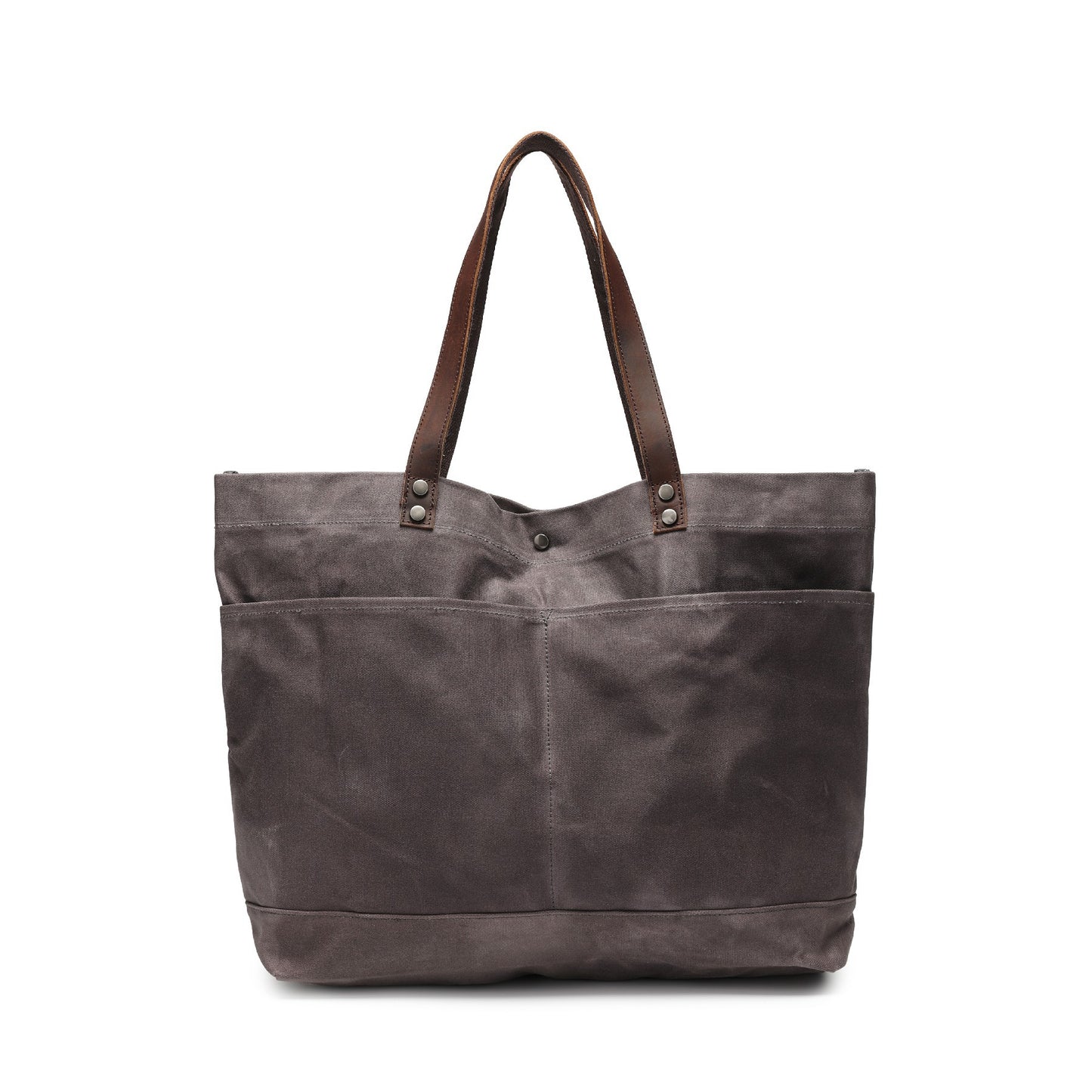 Women's & Men's & Large Capacity Waxed Canvas Commuter Waterproof Shoulder Bags
