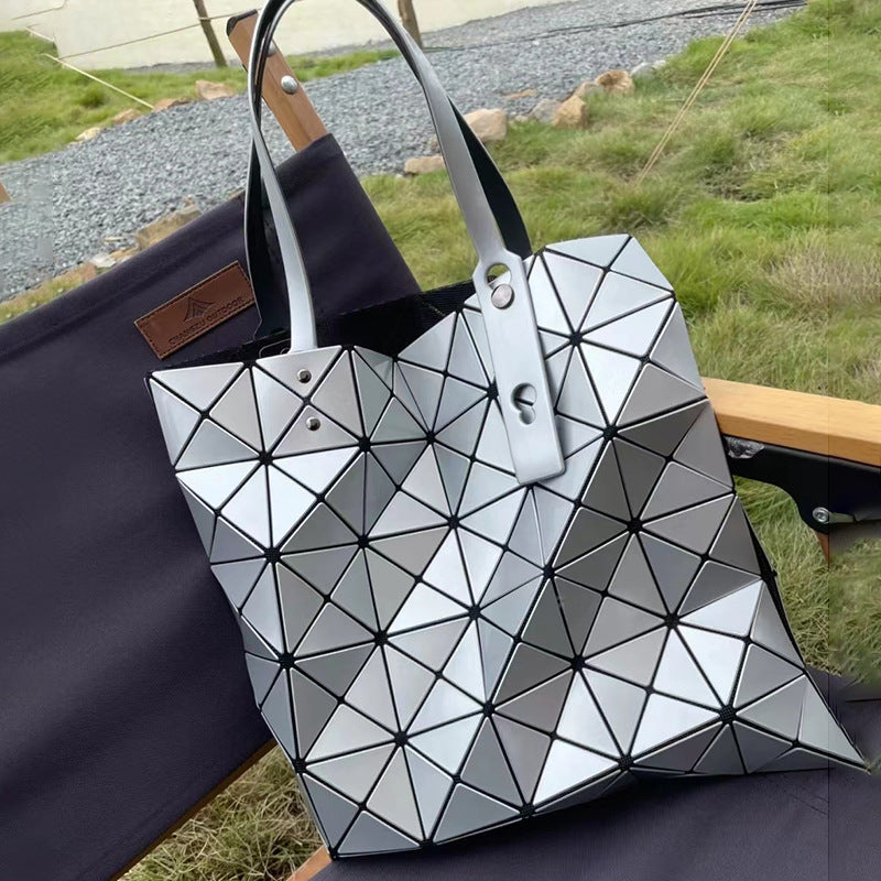 Women's Underarm Commuter Large Capacity Geometric Diamond Shoulder Bags