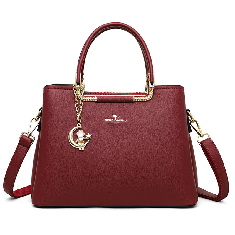 Women's Graceful Mom Soft Leather Fashion Bags