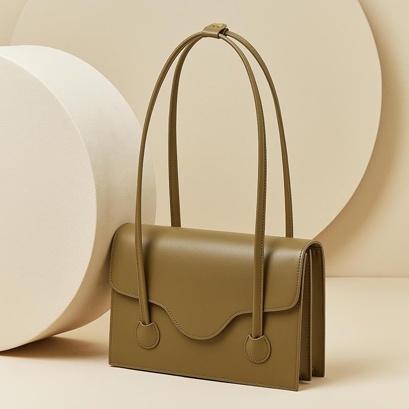 Women's Genuine Leather Underarm High-grade Summer Fashion Handbags