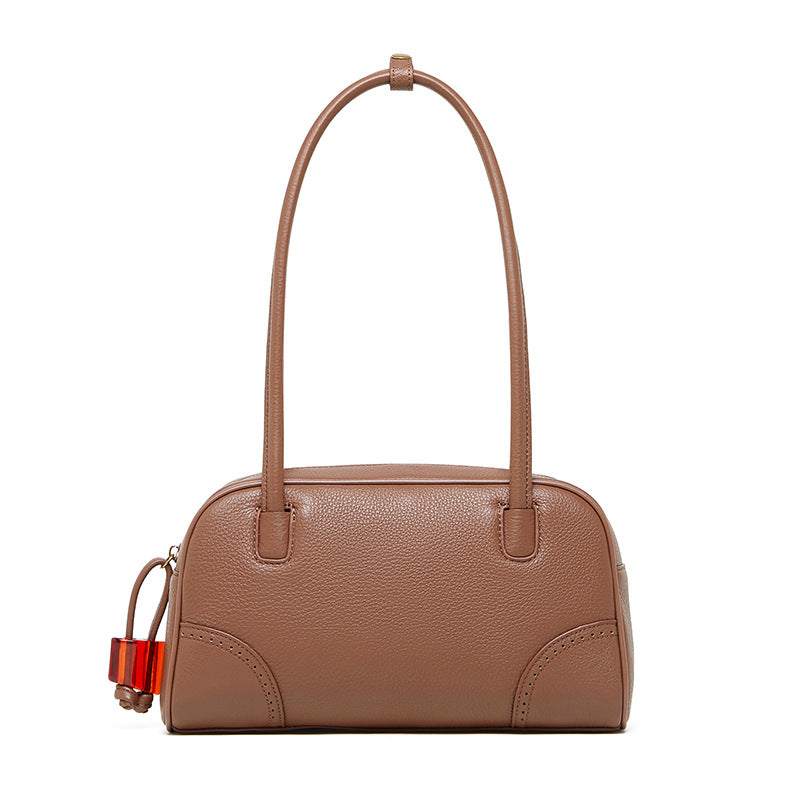 Women's Design Large Capacity Leather Underarm Cowhide Shoulder Bags
