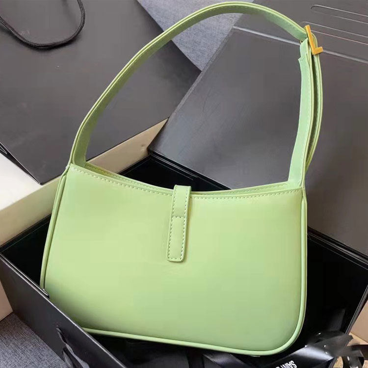 Women's Underarm Genuine Leather Design High-grade Fashion Shoulder Bags