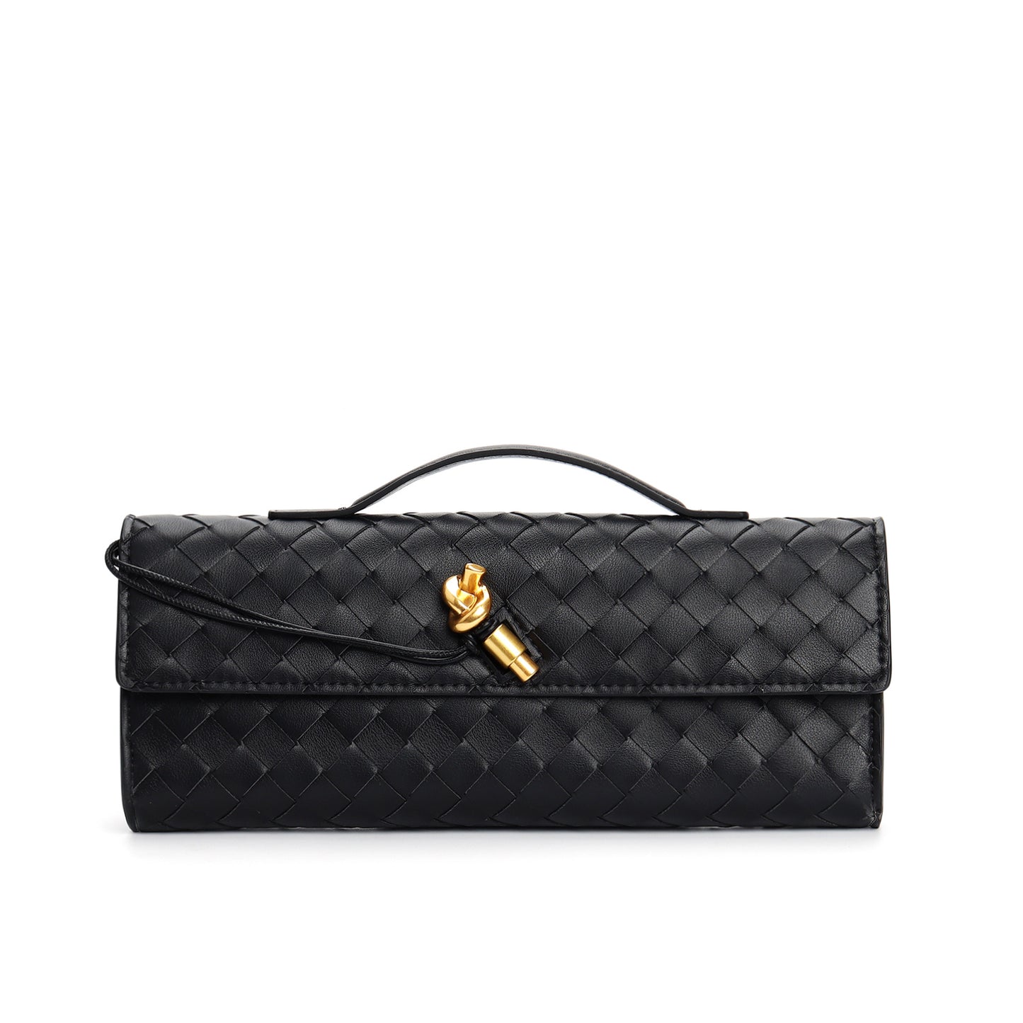 Woven High Sense Fashion Trend Hand Gold Crossbody Bags
