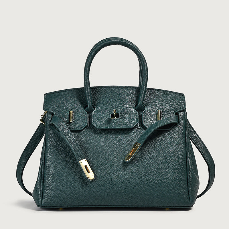 Women's High-grade Portable Platinum Kelly Large Capacity Crossbody Bags