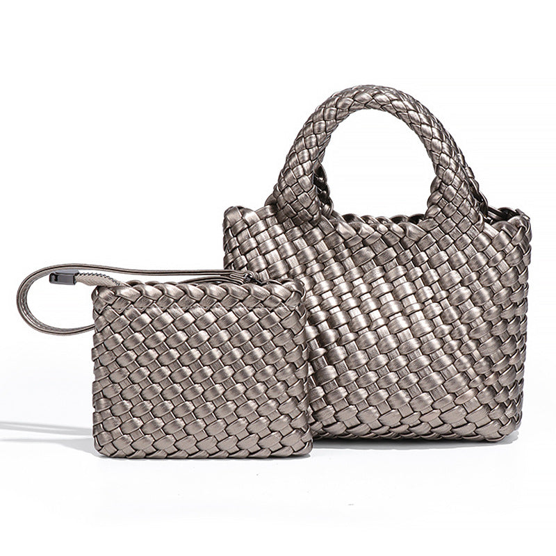 Korean Style Hand-woven Vegetable Basket Summer Fashion Trendy Handbags
