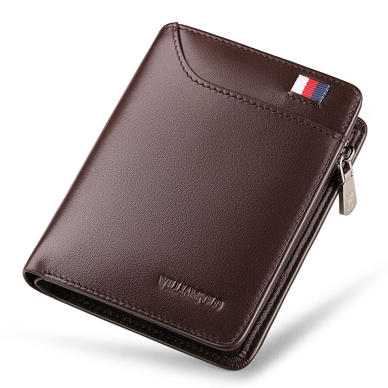 Men's Emperor Paul Short Genuine Leather First Men's Wallets