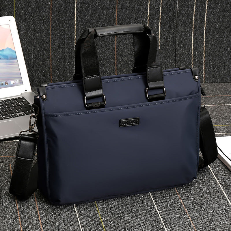 Water-repellent Nylon Single Computer Can Process Men's Handbags