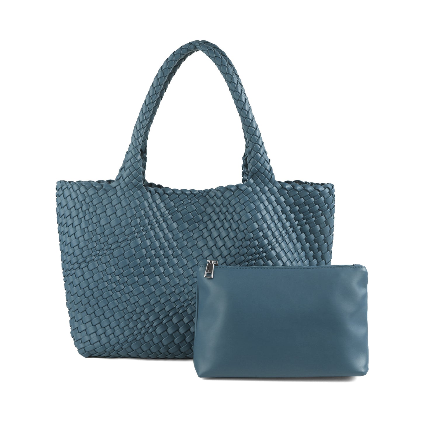 Women's Woven Letter Oversized Large Portable Simple Bags