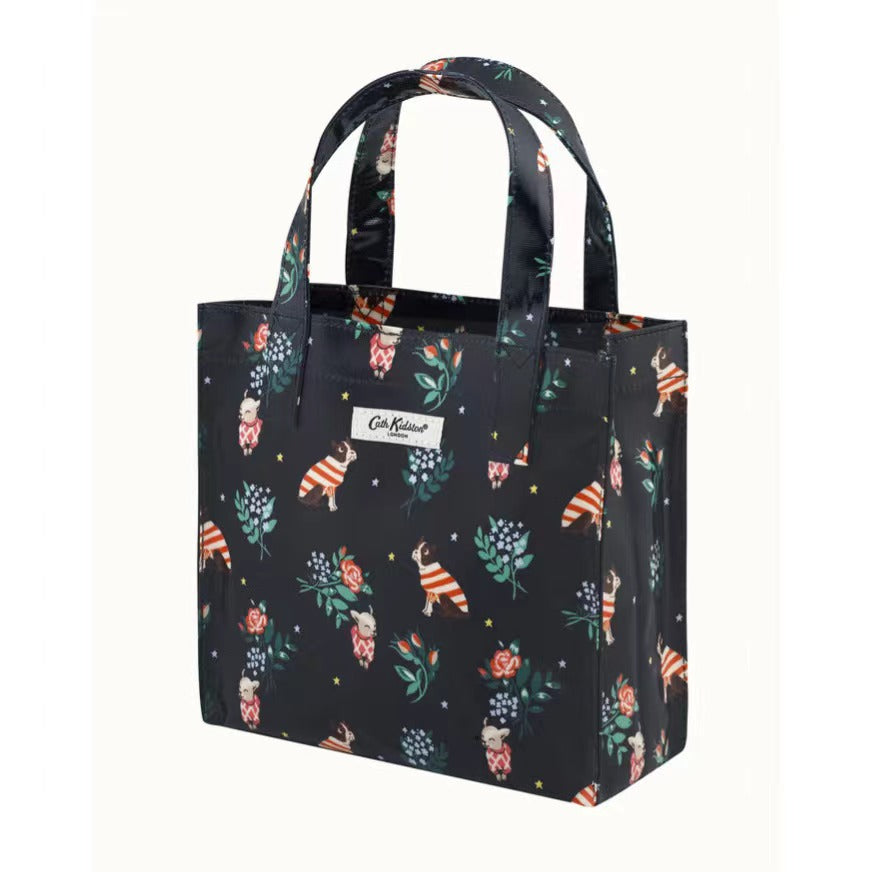 Cartoon Printed Lunch Canvas Waterproof Cute Handbags