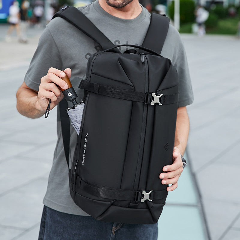 Men's Business Expansion Large Capacity Korean Waterproof Backpacks