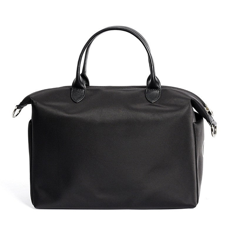 Nylon Waterproof Cloth With Leather Simple Bags