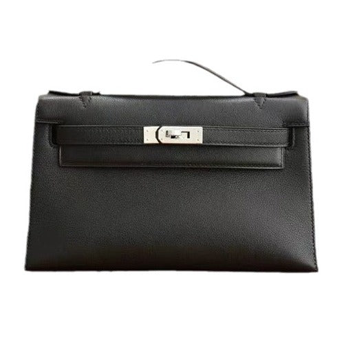 Women's Handmade Half Wax Line Kelly Generation Genuine Leather Handbags