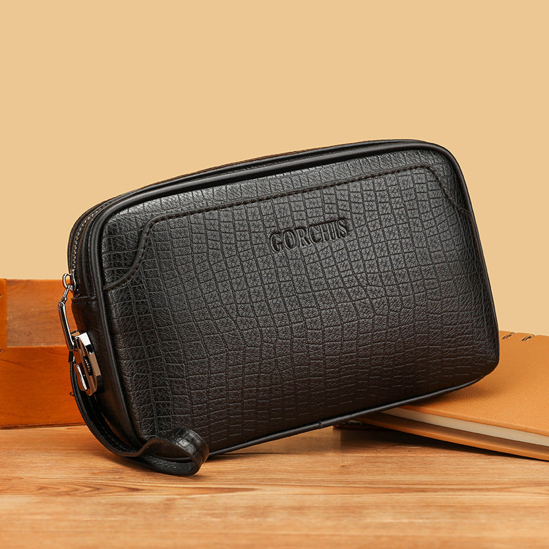 Men's Clutch Password Large Capacity Trendy Soft Bags