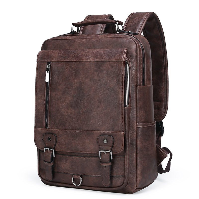 Men's Daily Leisure Business Korean Style Simple Backpacks
