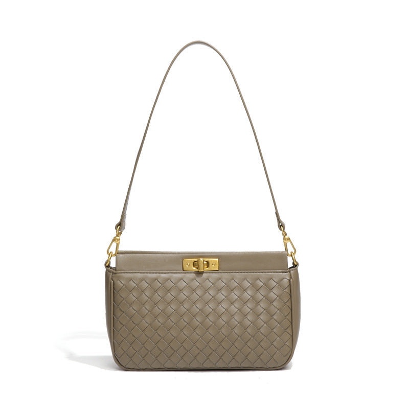 Women's Early Spring Fashion Hand-woven Dating Underarm Arm Bags