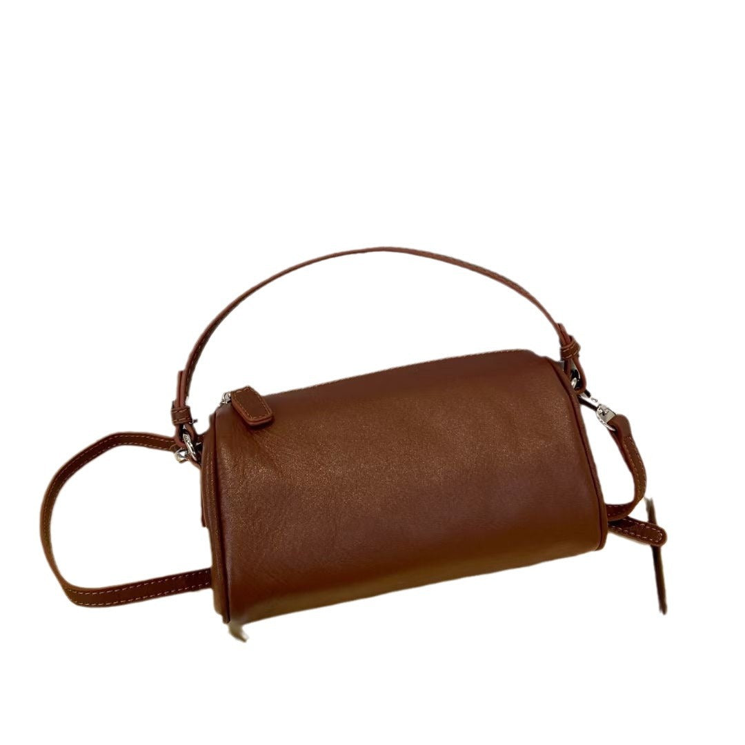 Women's Layer Cowhide Underarm Fashion Advanced Texture Genuine Crossbody Bags