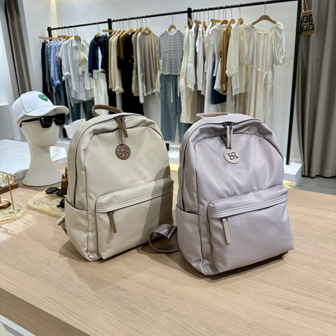 Women's Commuter Lightweight Oxford Cloth Niche Large Backpacks