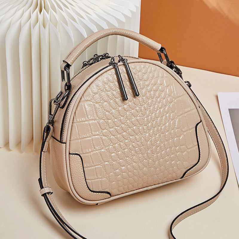 Women's Fashion Genuine Leather Versatile Large Capacity Shoulder Bags