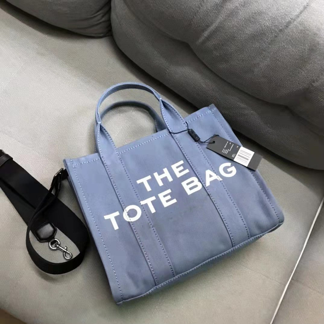 Mini Canvas Zip Shopping Fashion Letters Shoulder Bags