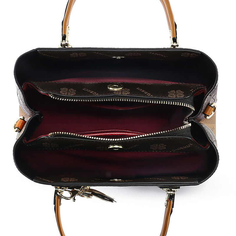 Fashionable Elegant Lady Mom Simple Large Handbags