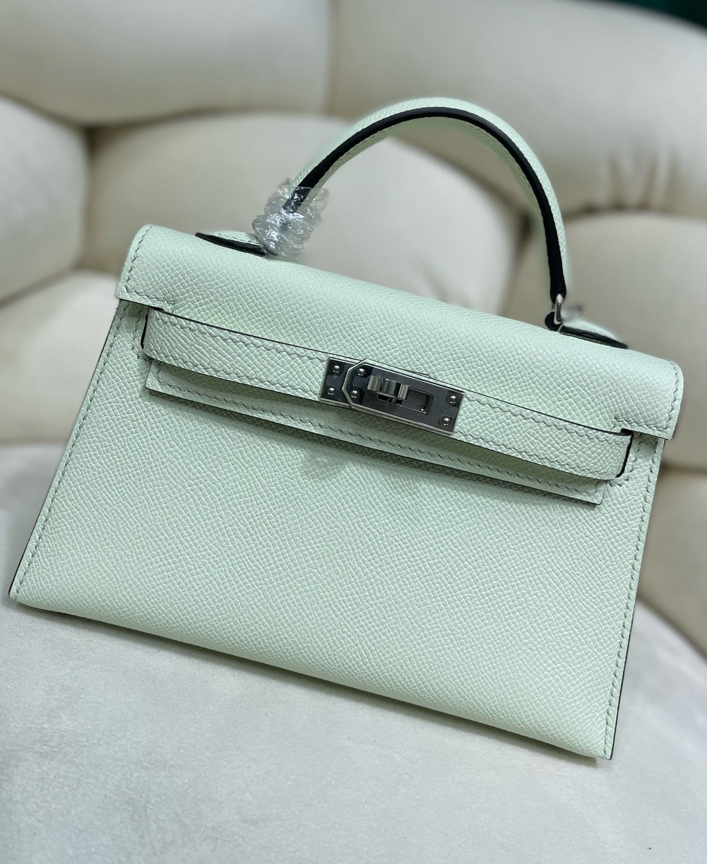 Women's Handmade Wax Line Second Generation Kelly Crossbody Bags
