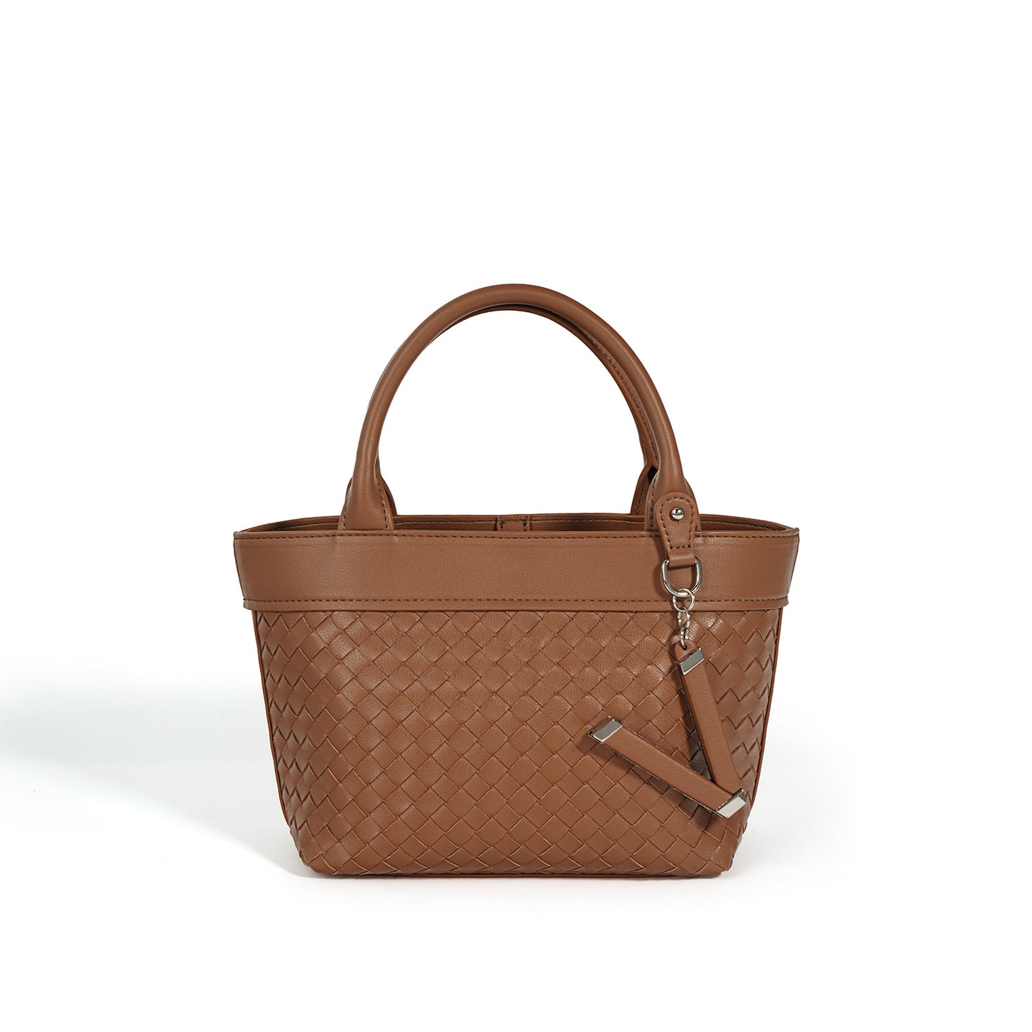 Women's Authentic Leather Weave Vegetable Basket Fashion Shoulder Bags