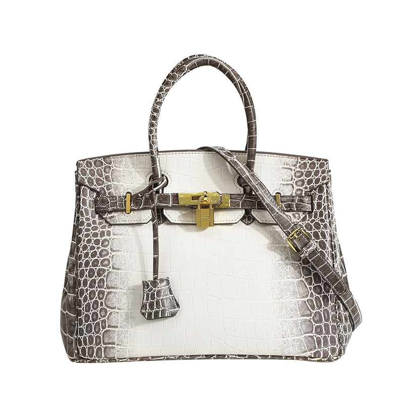 Women's Big Fashionable High-grade Western Style Kelly Shoulder Bags