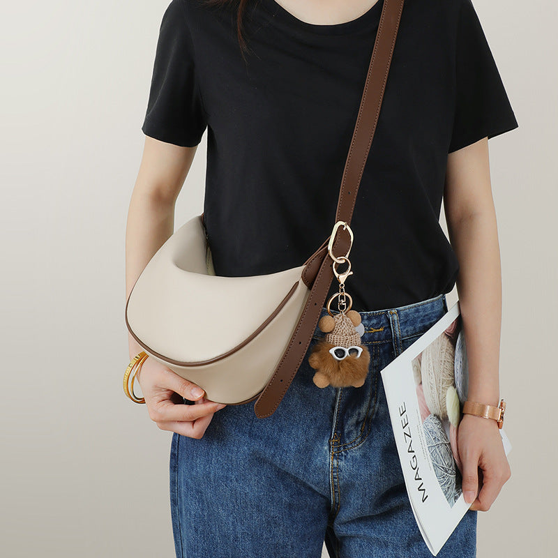 Women's Summer Versatile Advanced Texture Niche Leather Bags
