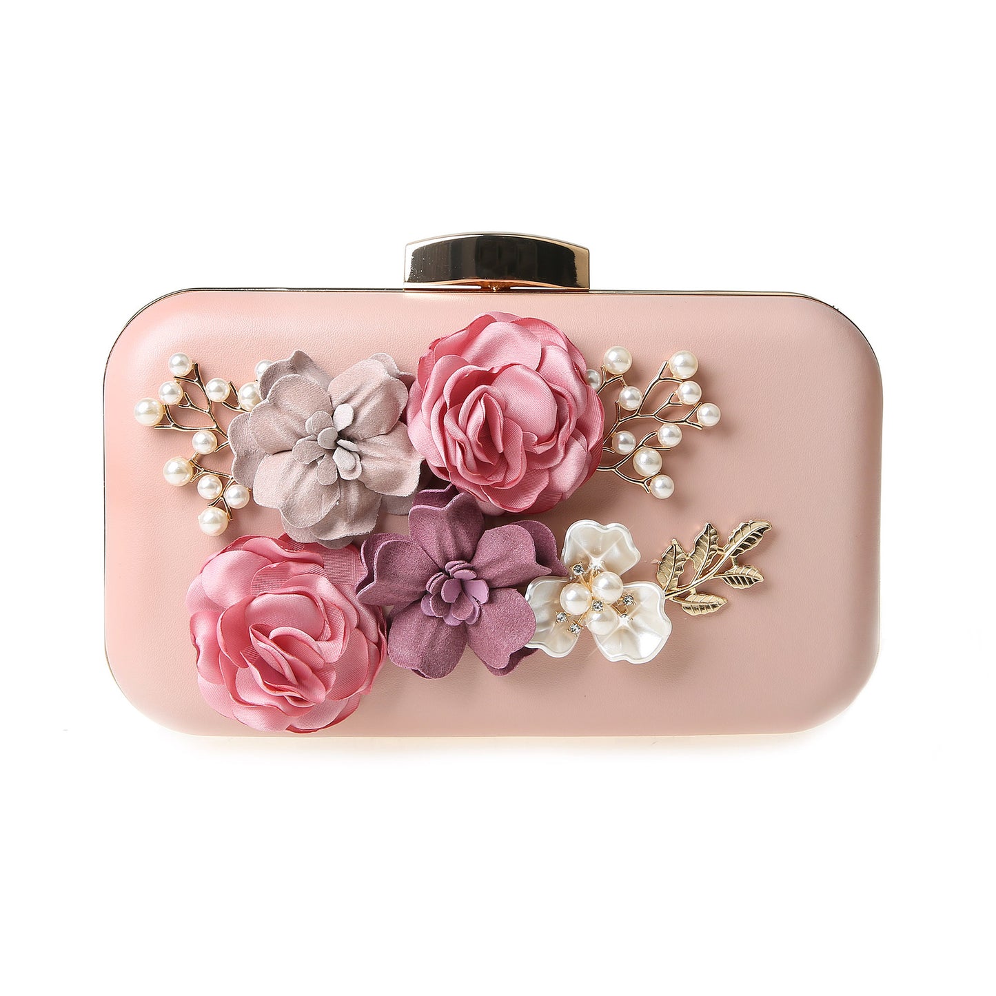 Support Korean Cute Flower Banquet Clutch Evening Bags