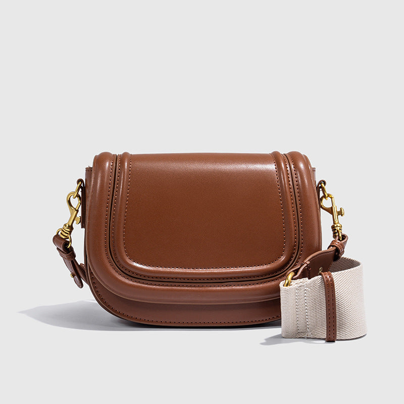 Z Home Fashion Saddle Wide Strap Shoulder Bags