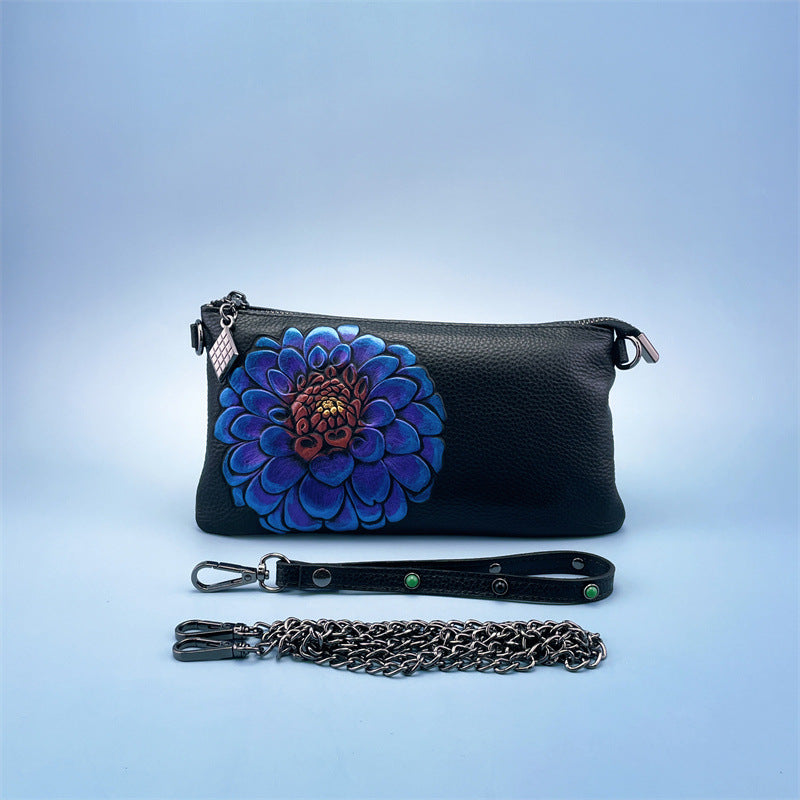 Women's Genuine Leather Clutch To Give Mom Handbags