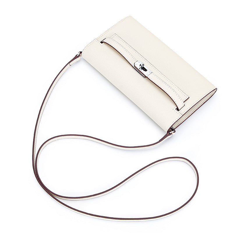 Women's High-grade Cowhide Palm Pattern Kelly Long Ladies Wallets