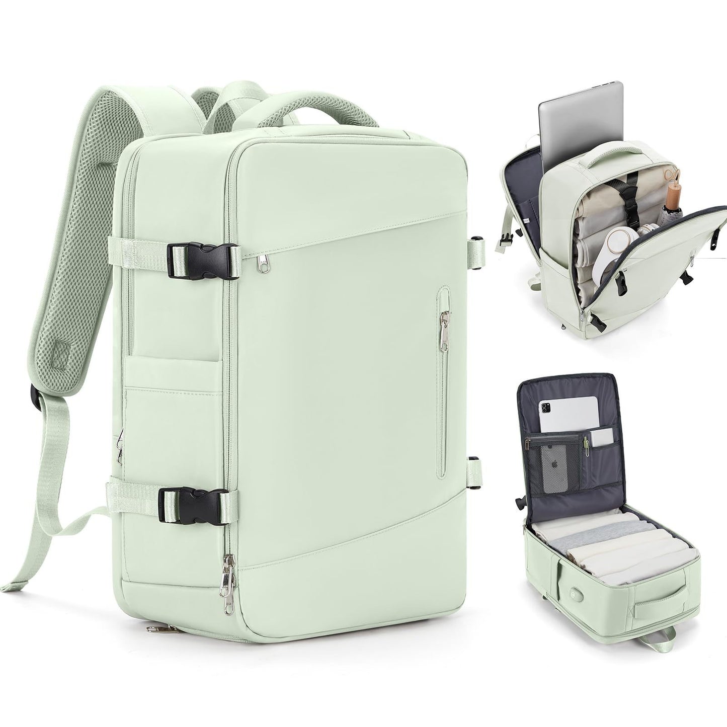 Women's Versatile Durable Large Capacity Expansion Backpacks