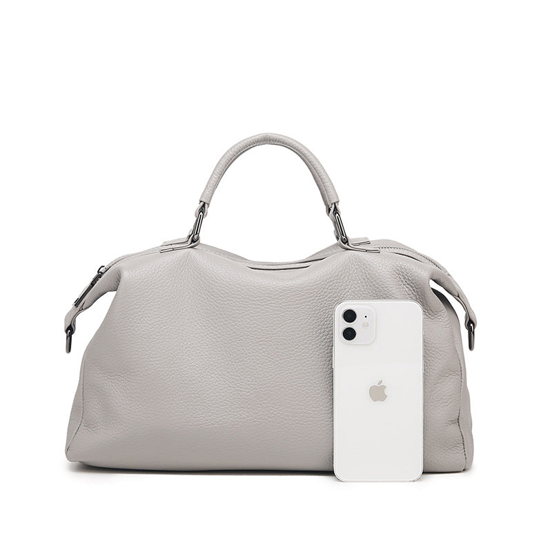 Women's Cute Lucky Genuine Leather Soft Portable Handbags