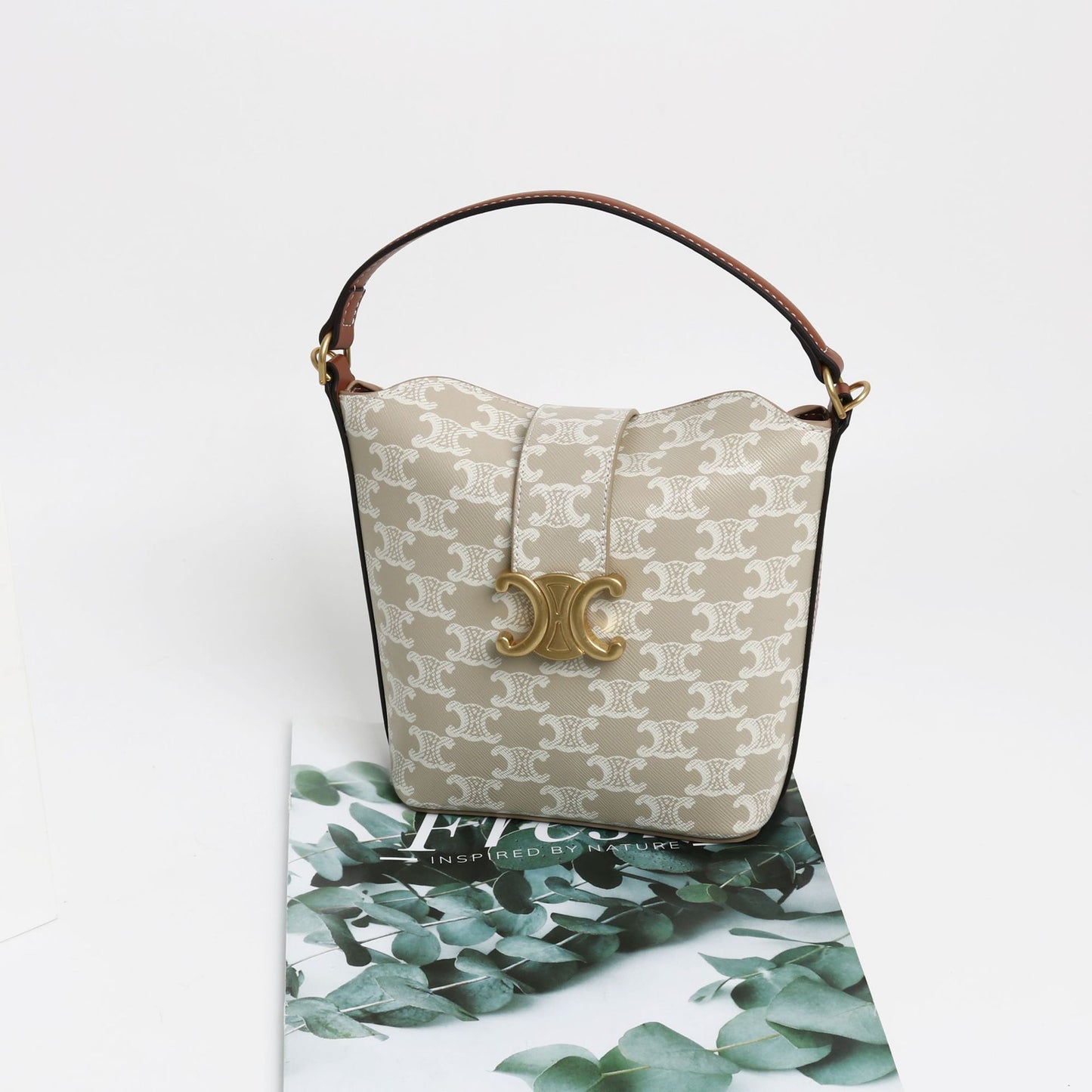 Attractive Versatile Arc Design Retro High-grade Handbags