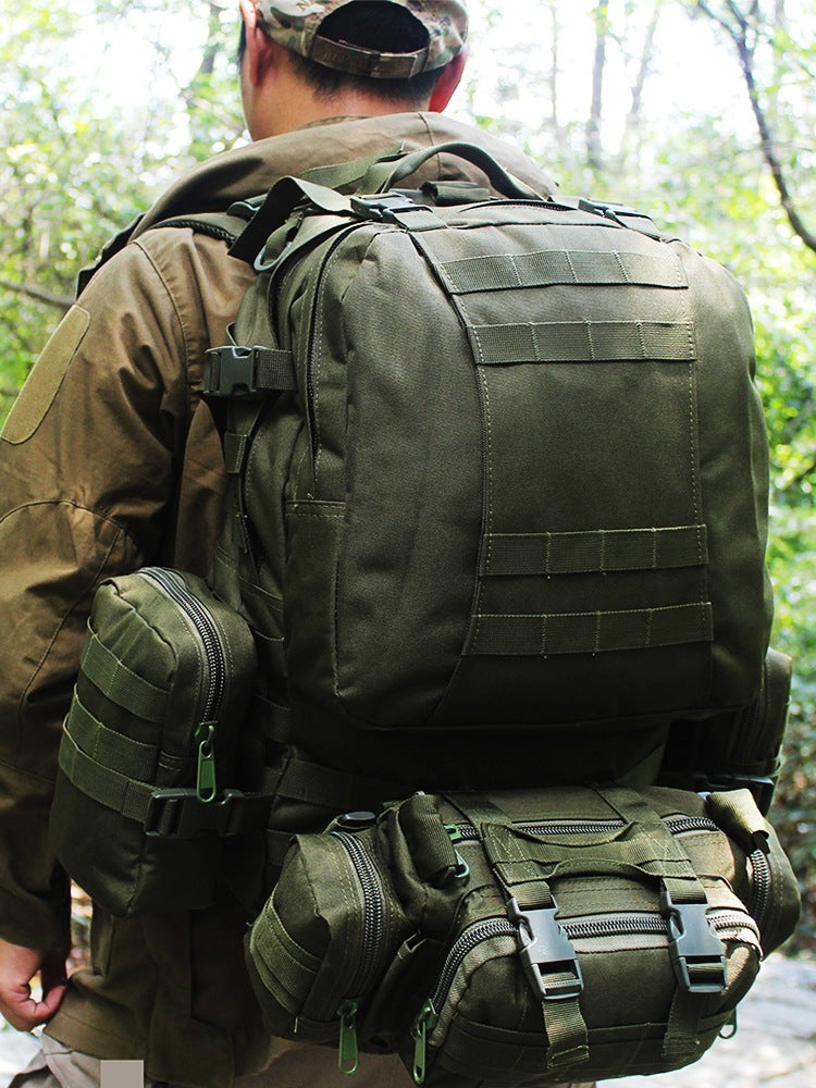 Combination Military Fan Large Capacity Hiking Mountaineering Backpacks