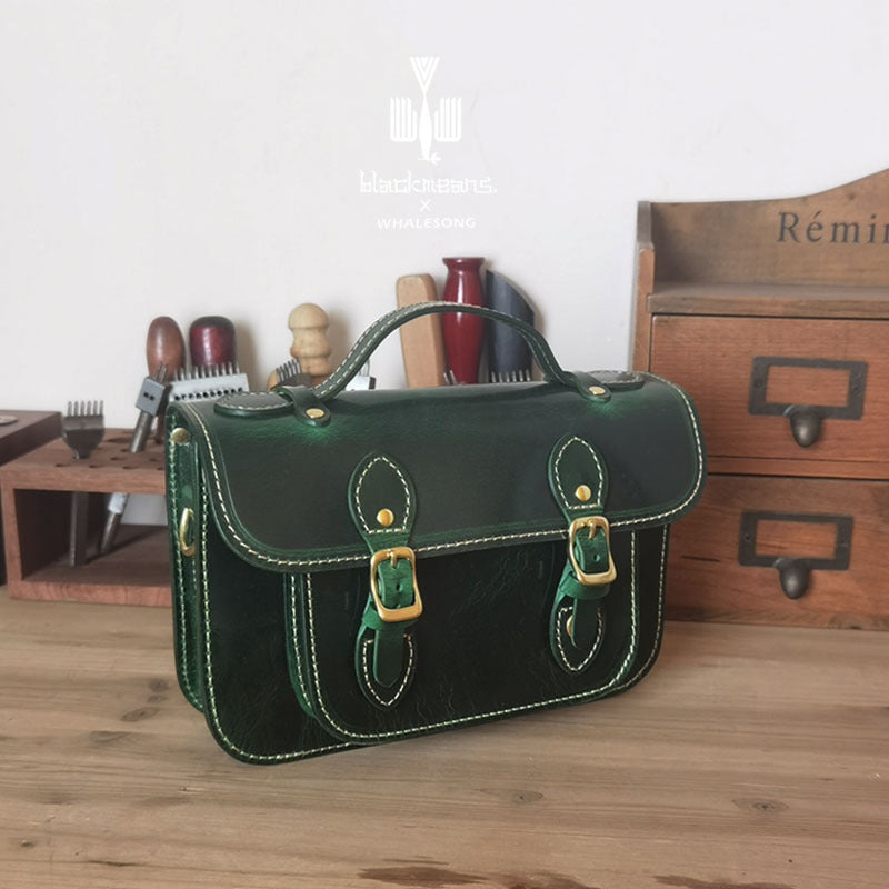 Women's Genuine Leather National Fashion First Layer Crossbody Bags