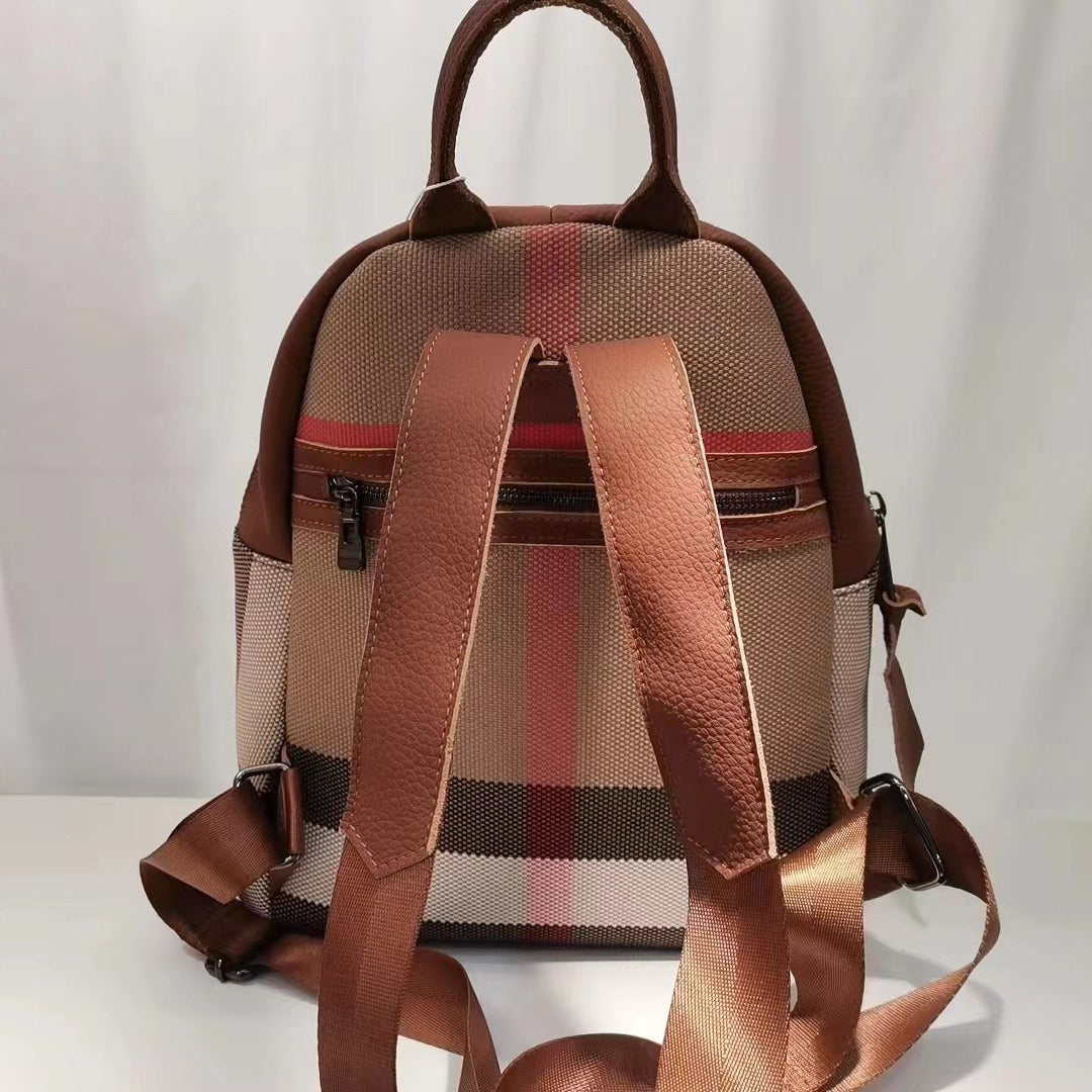 Women's High-grade Genuine Leather Large Capacity Niche Backpacks