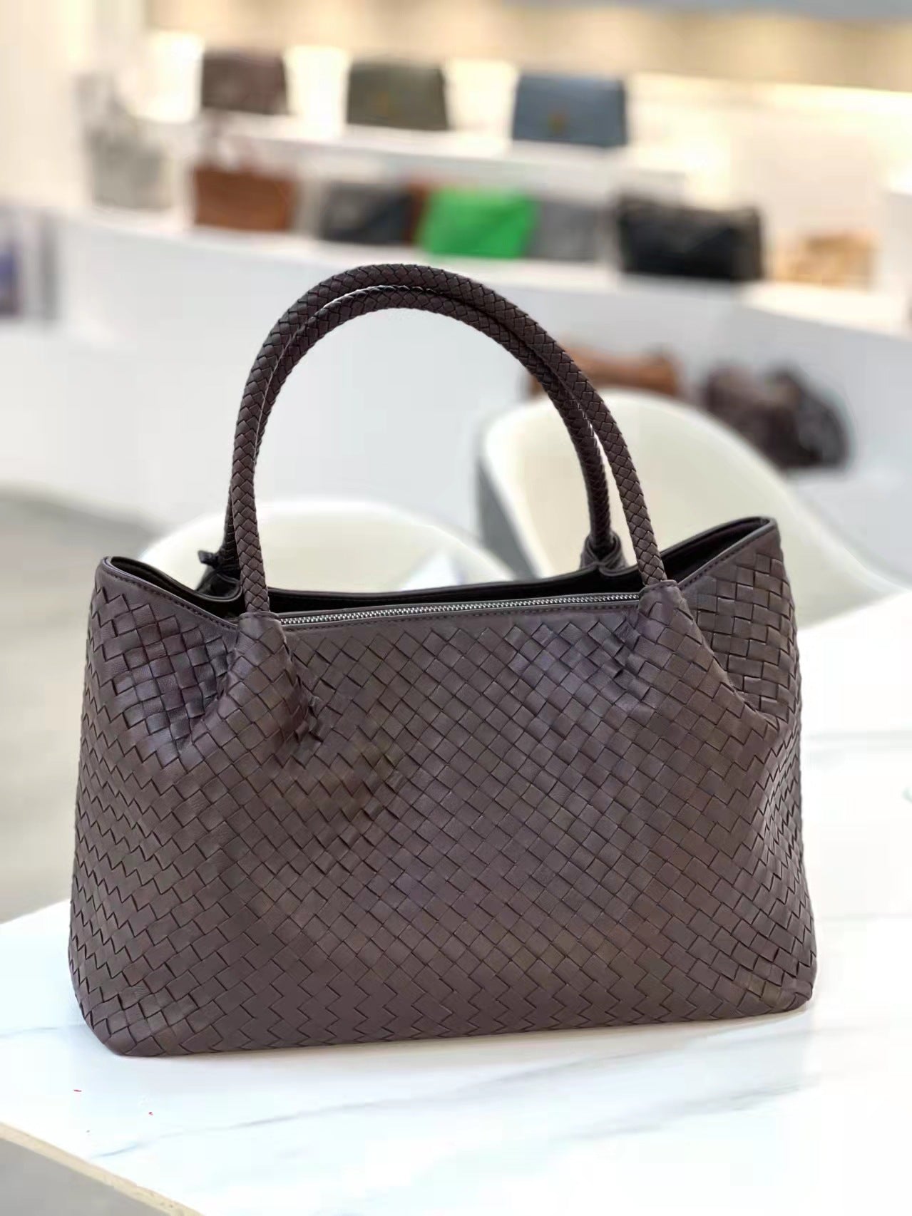 Women's Capacity Genuine Leather First Layer Soft Handbags