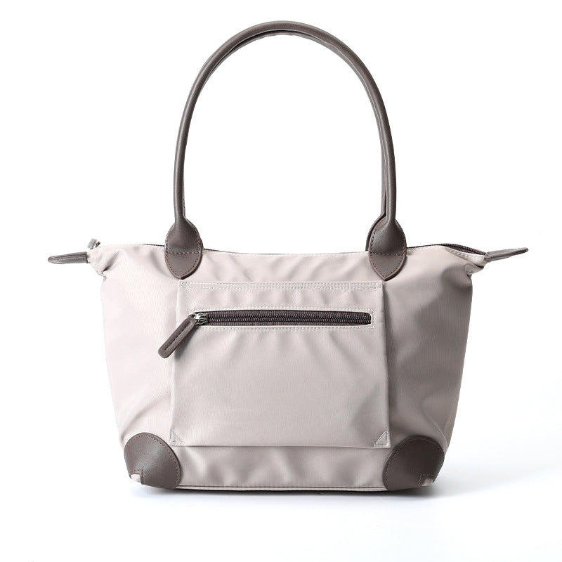 Women's Large Capacity Simple Oxford Cloth Dumpling Handbags