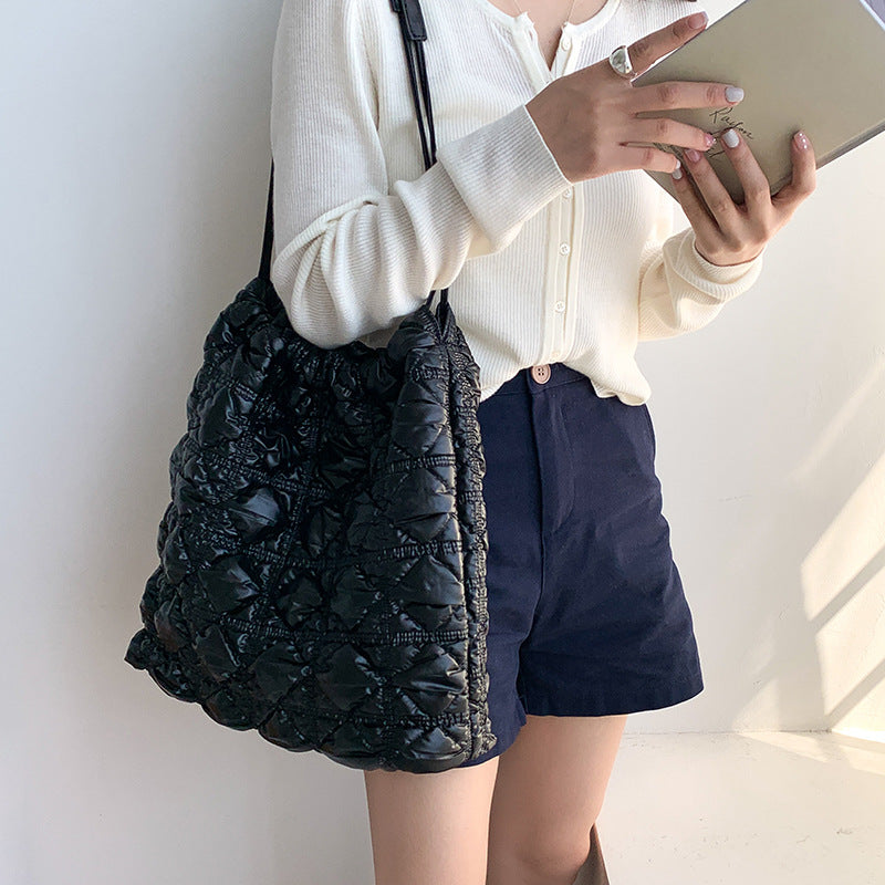 Women's Underarm Design Large Capacity High-grade Diamond Shoulder Bags