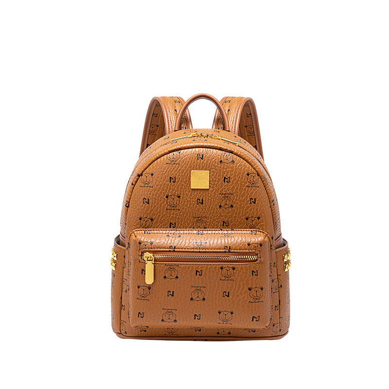 Women's Niche Retro Large Capacity Leisure Classic Backpacks