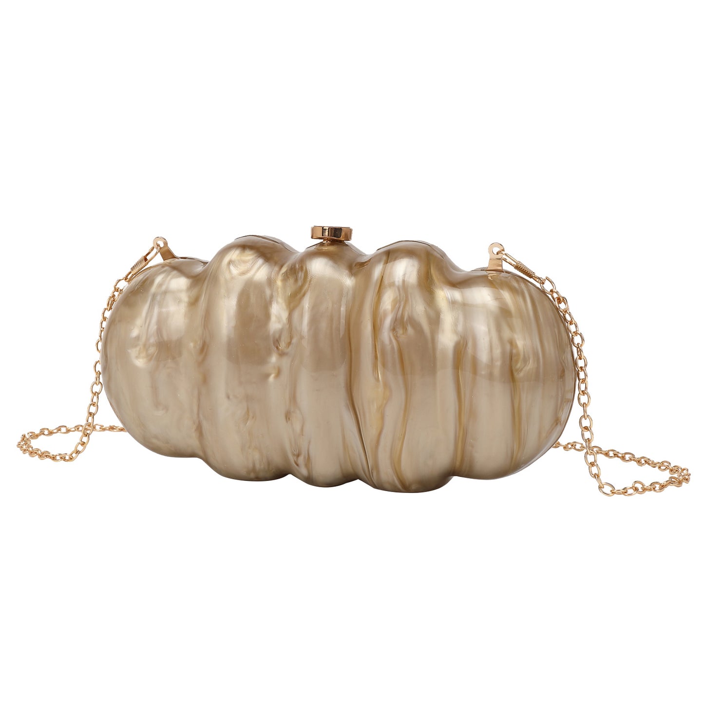 Dinner Clutch Romantic Aura Shell Caterpillar Evening Bags