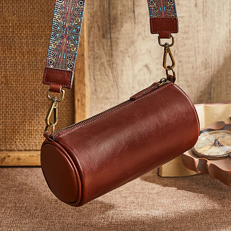 Retro Underarm Summer First Layer Cowhide Shoulder Bags
