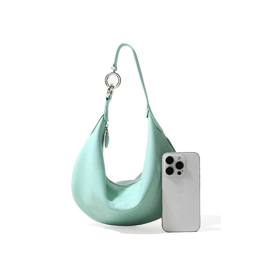 Women's Leather Autumn Underarm Light Luxury High-grade Handbags