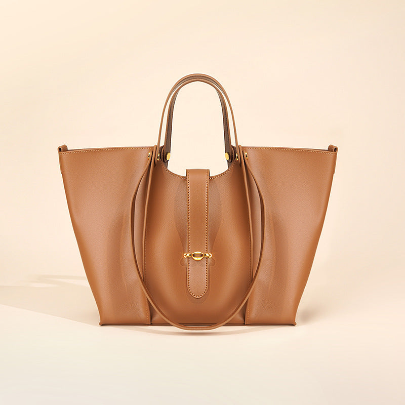 Women's Genuine Leather Large Capacity High-grade Portable Shoulder Bags