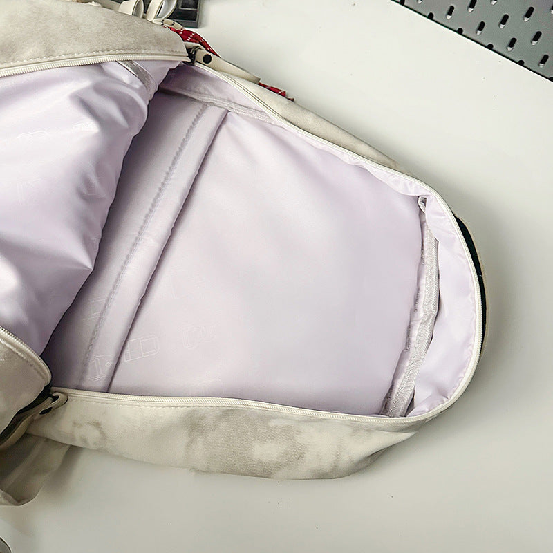 Work Clothes Trendy Couple Large Capacity Junior High Backpacks