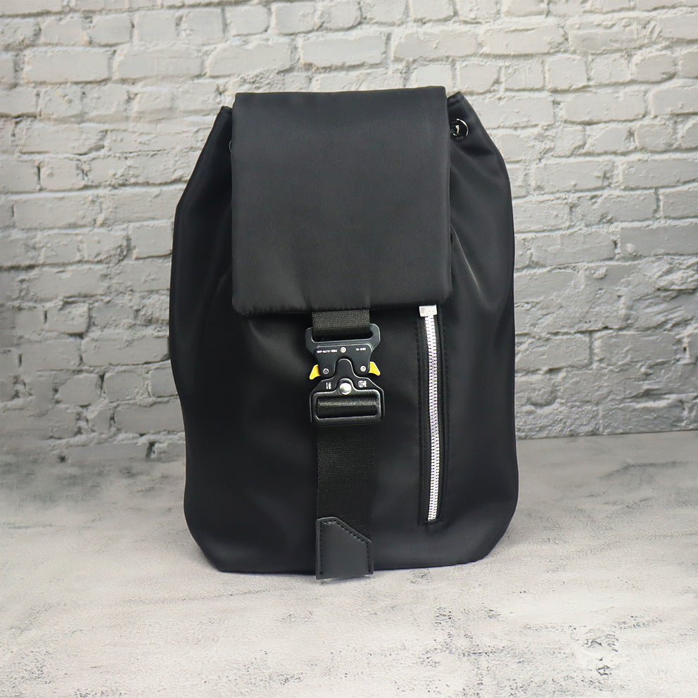 Men's High Street Fashion Black Military Style Backpacks