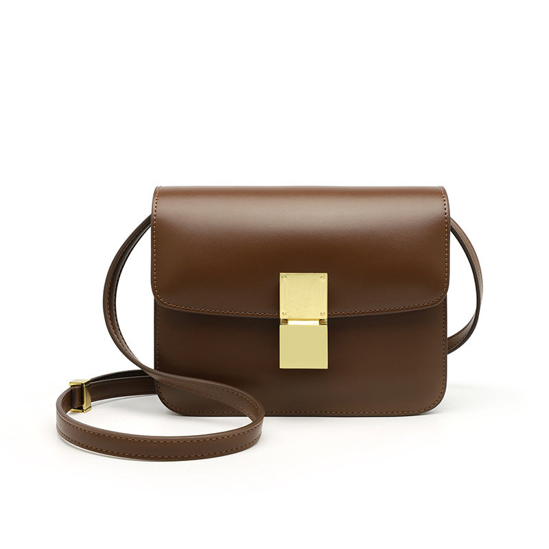 Women's Shopping Korean Style Fashionable Genuine Leather Shoulder Bags