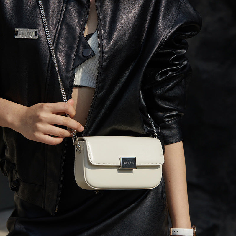 Women's Light Luxury Design Snake Bones Chain Shoulder Bags